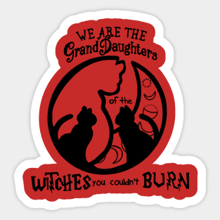 We are the Witches Sticker